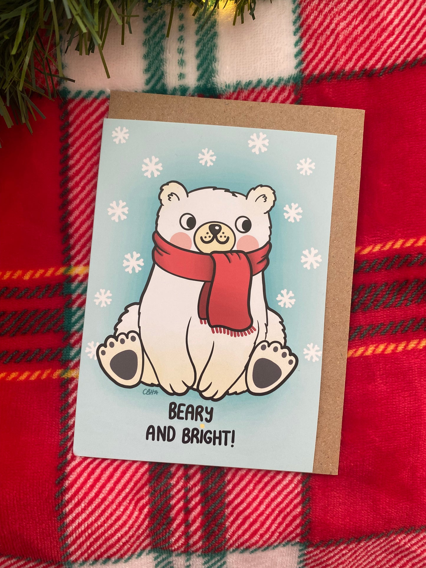 'Beary and Bright' Card
