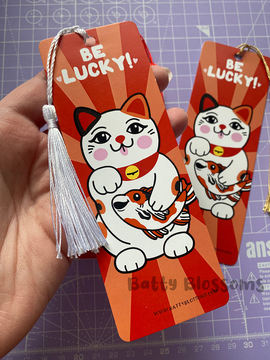 Lucky Cat bookmark