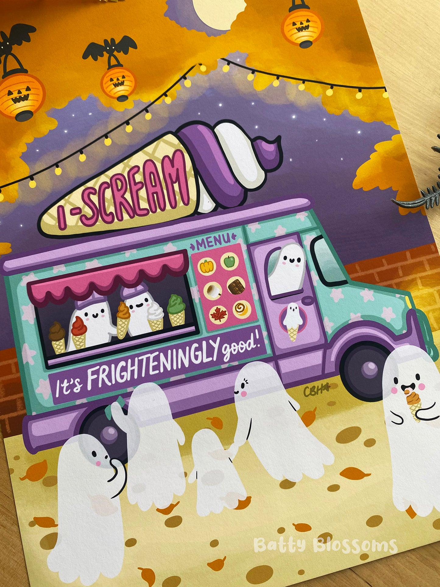 I Scream Van Print