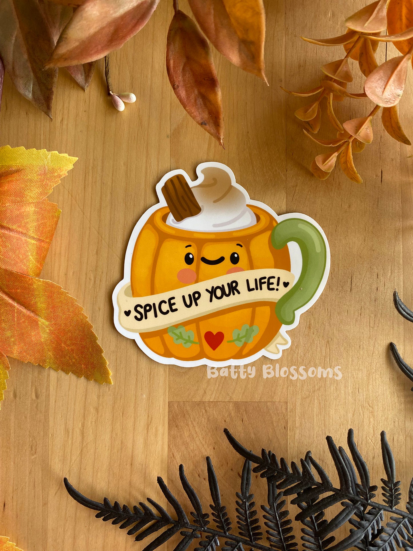 Spice Up Your Life vinyl sticker (large)