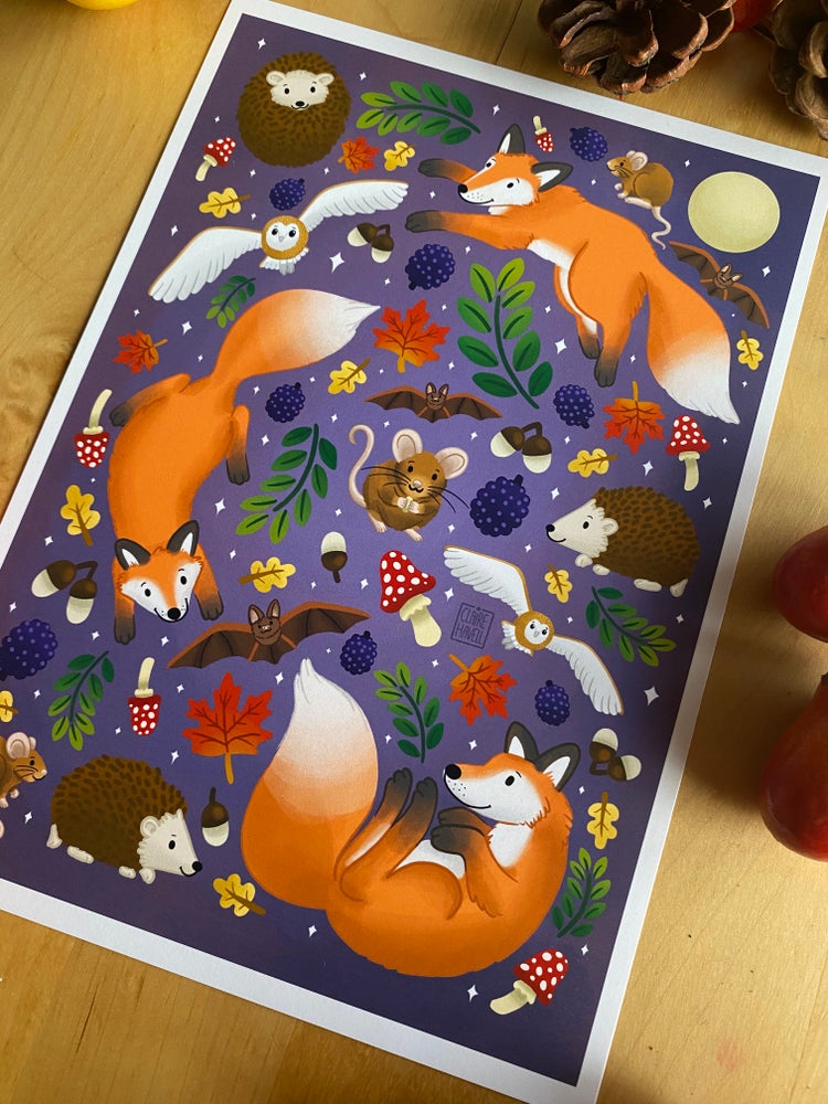 Nocturnal Animals Print