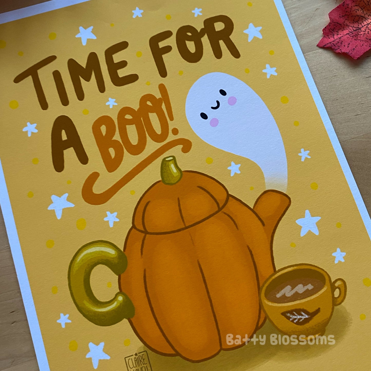 Time For a Boo print