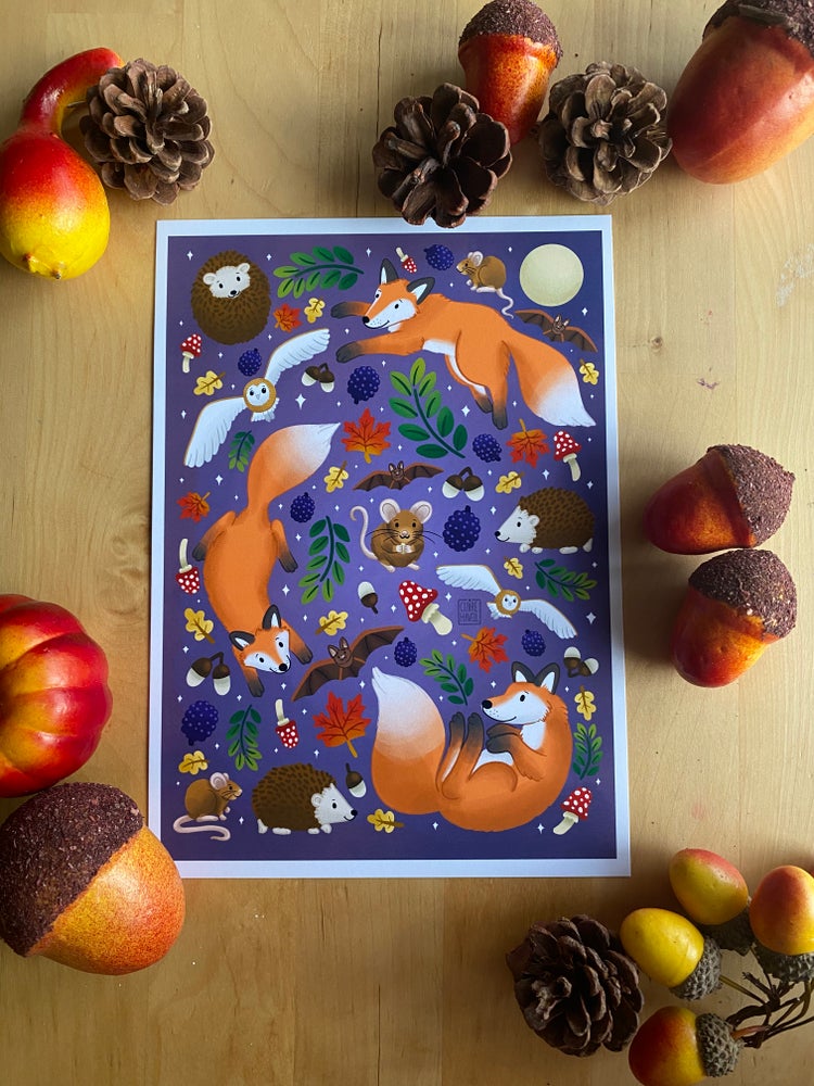 Nocturnal Animals Print