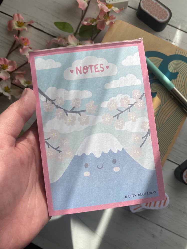 Mount Fuji Notes memo pad