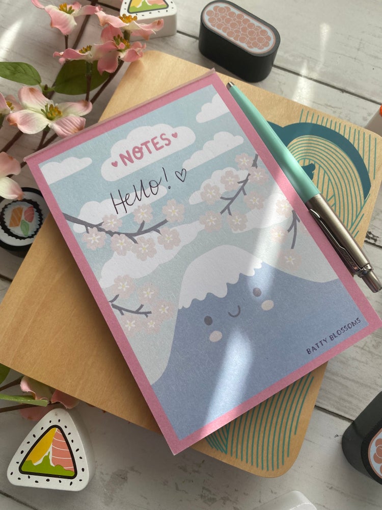 Mount Fuji Notes memo pad