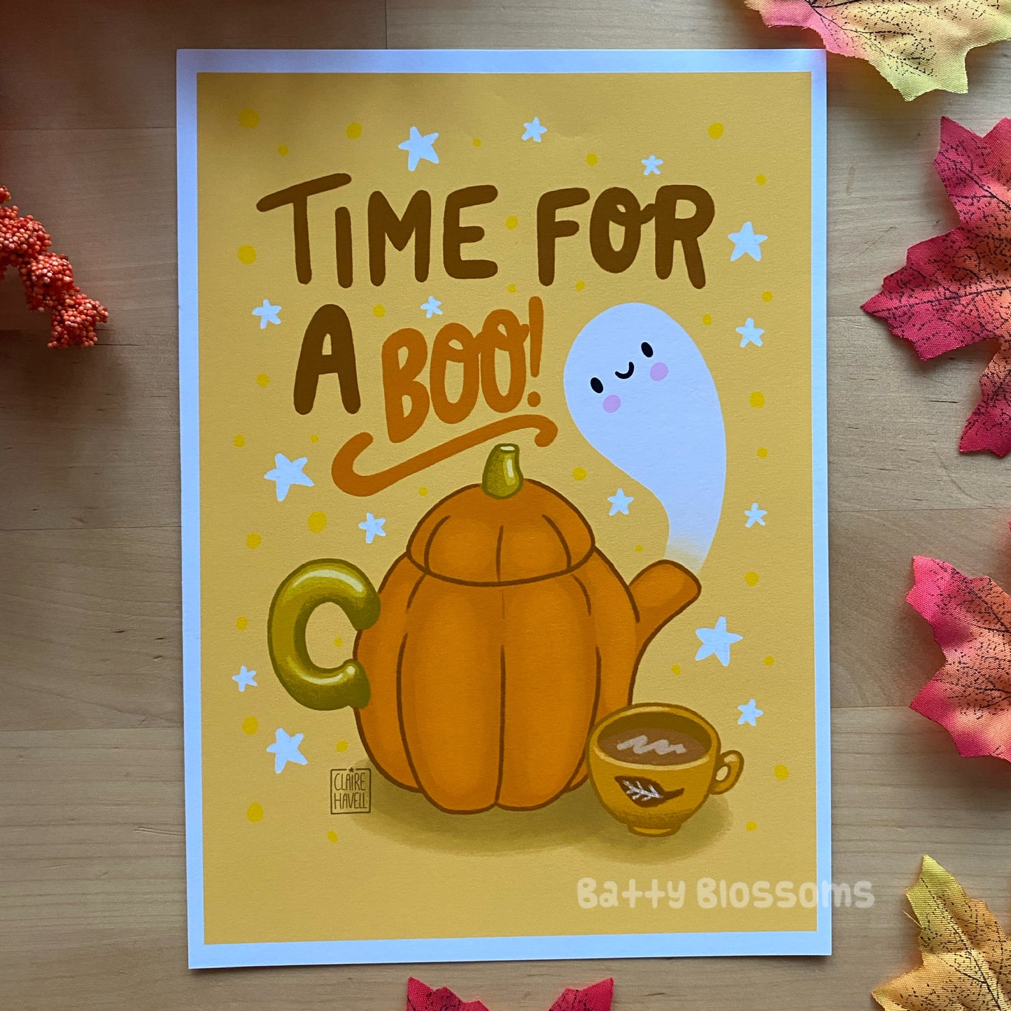Time For a Boo print