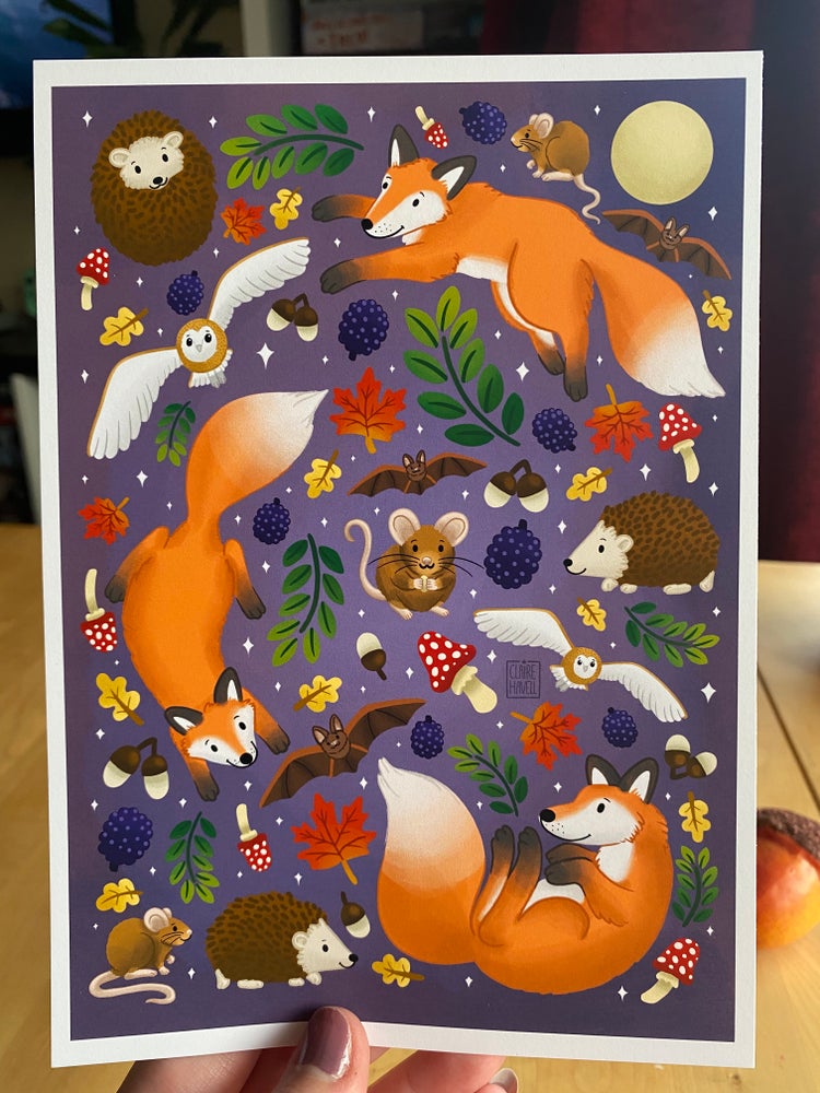 Nocturnal Animals Print