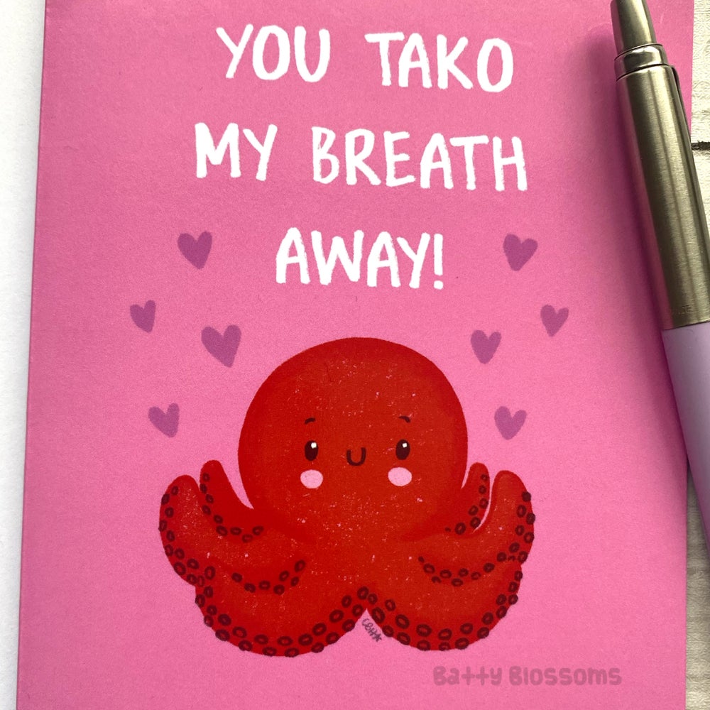 ‘You Tako My Breath Away’ Octopus card