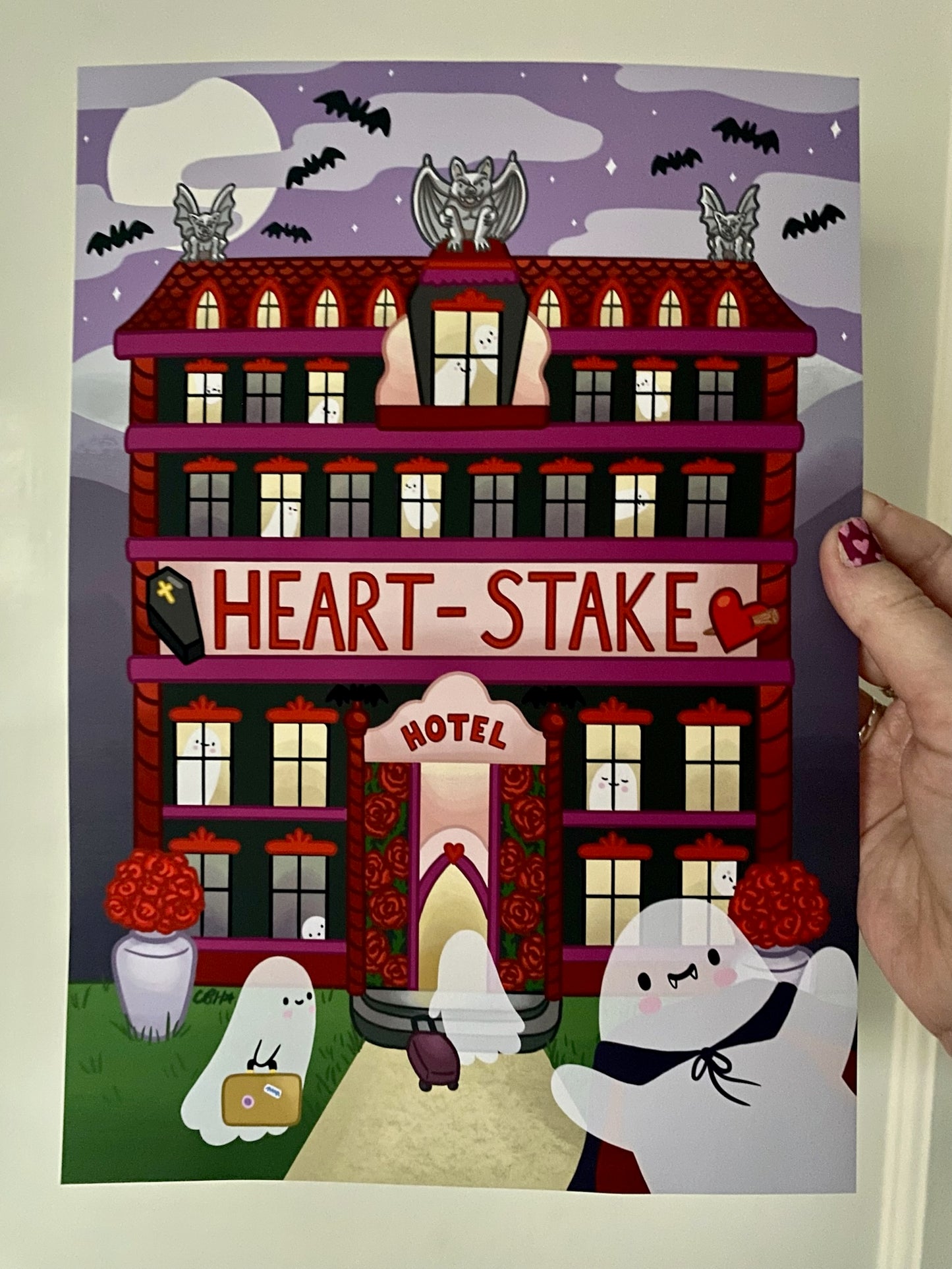 Heart-Stake Hotel Print