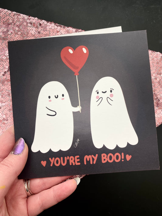 You're My Boo card