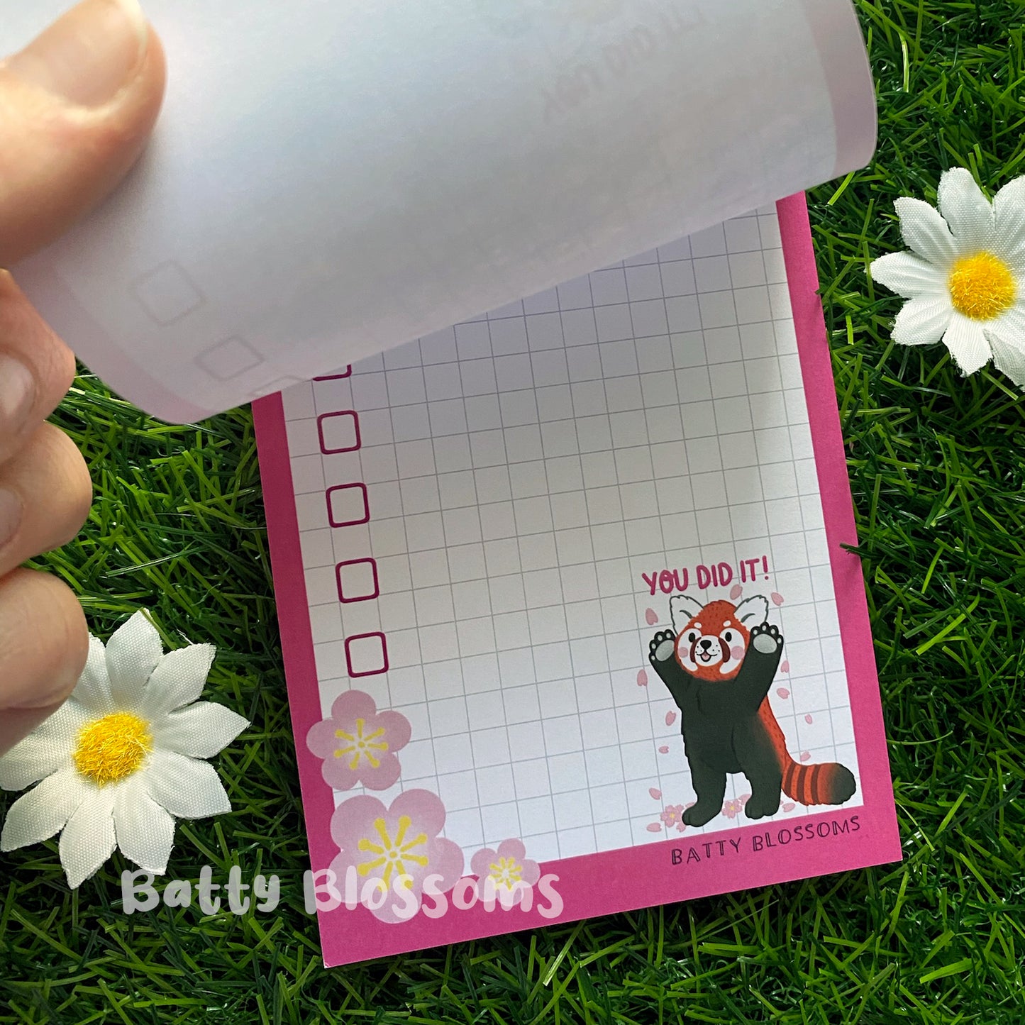 Procrastination Panda list pad