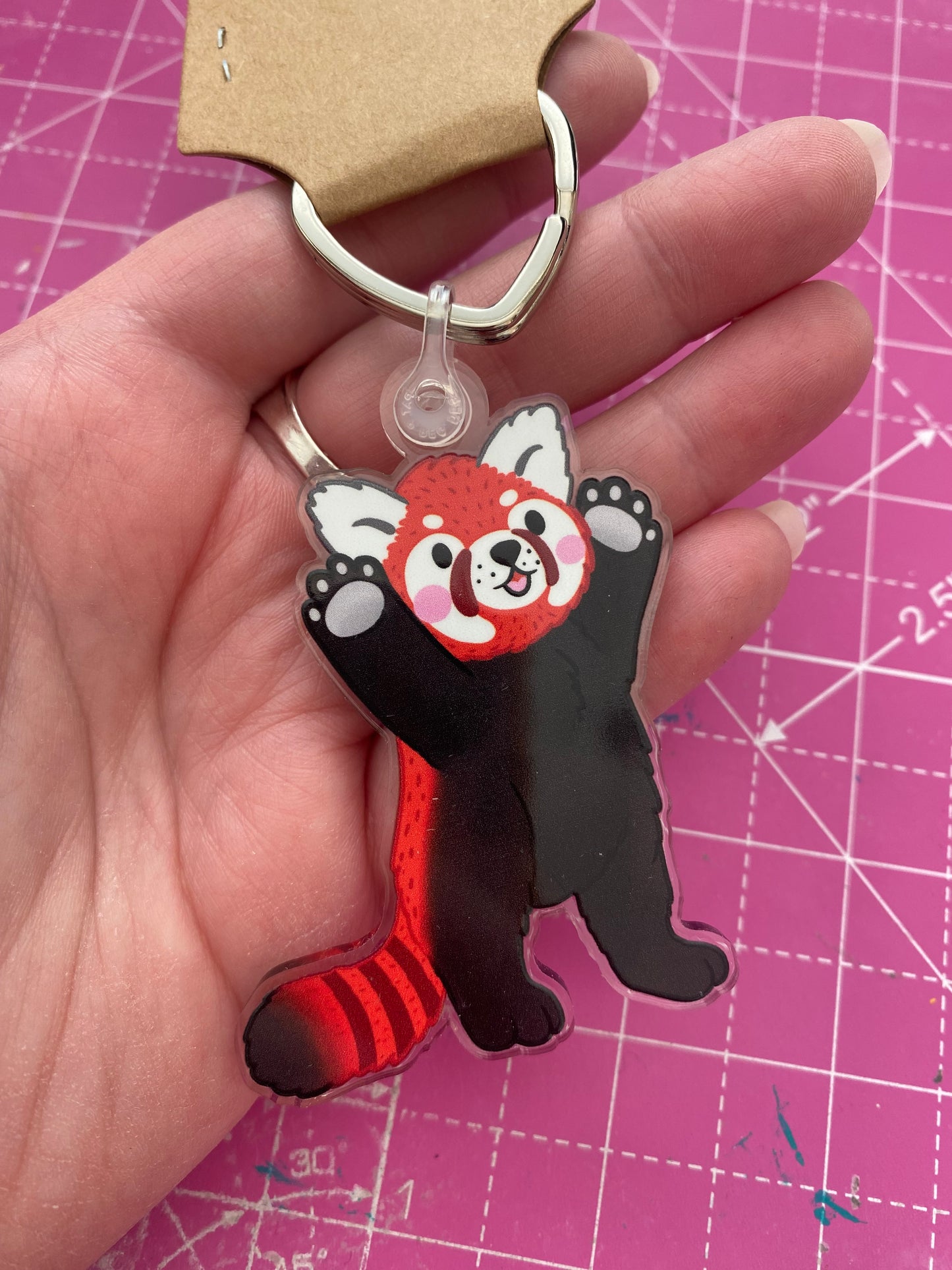 Red Panda keyring