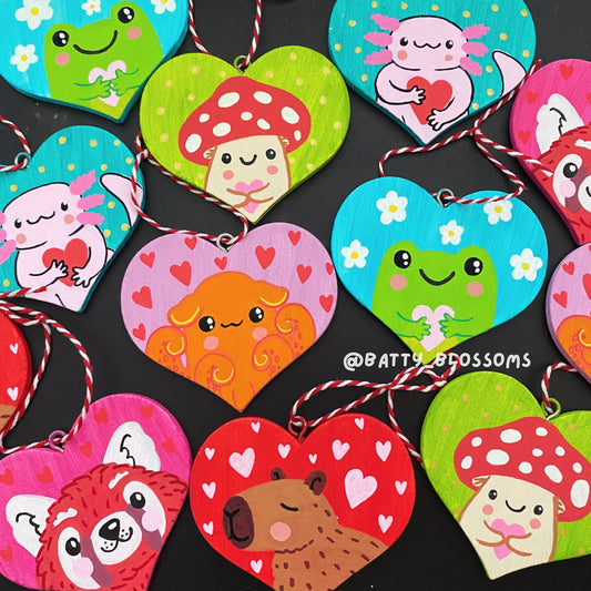 Kawaii Love Heart Decorations