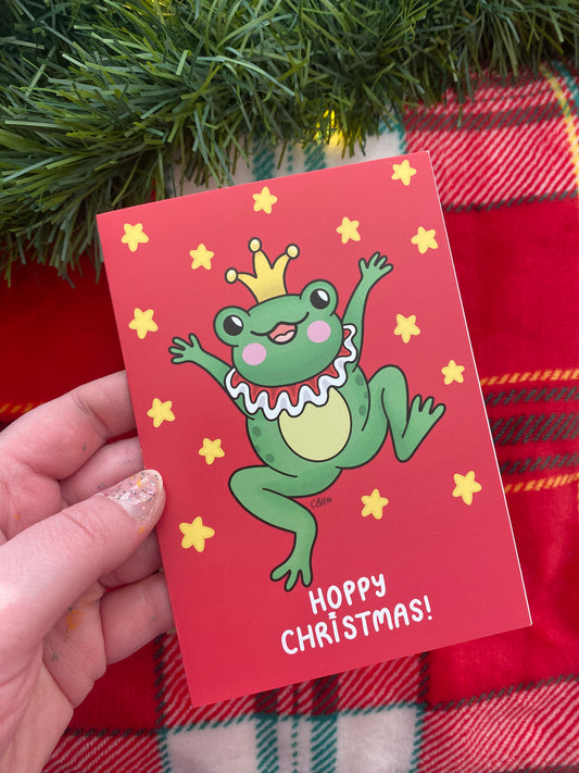 'Hoppy Christmas' Card