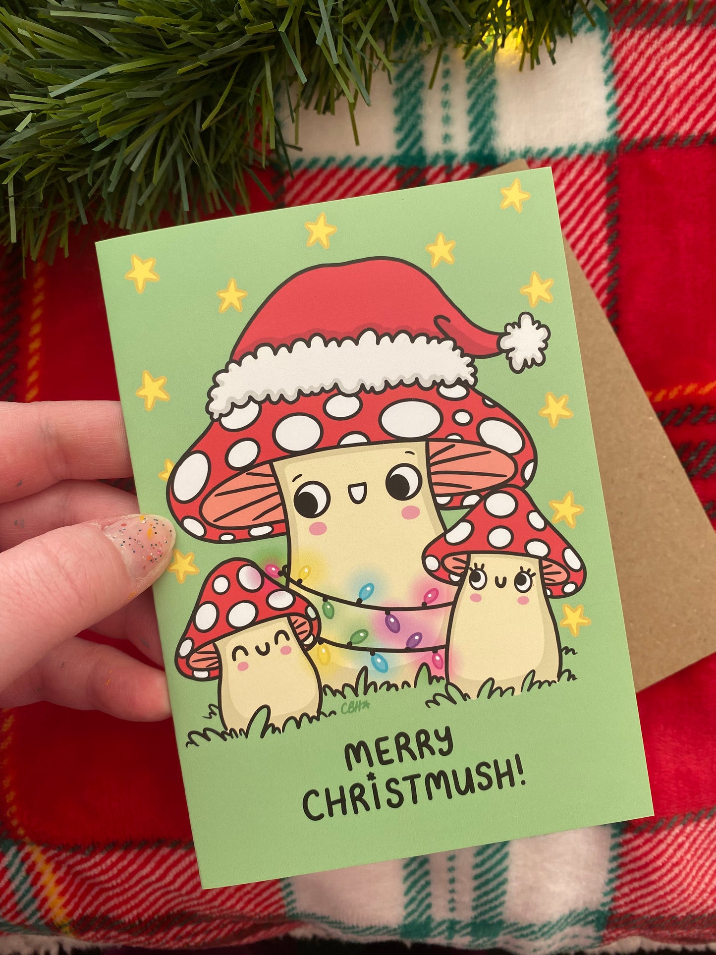 'Merry Christmush' Card