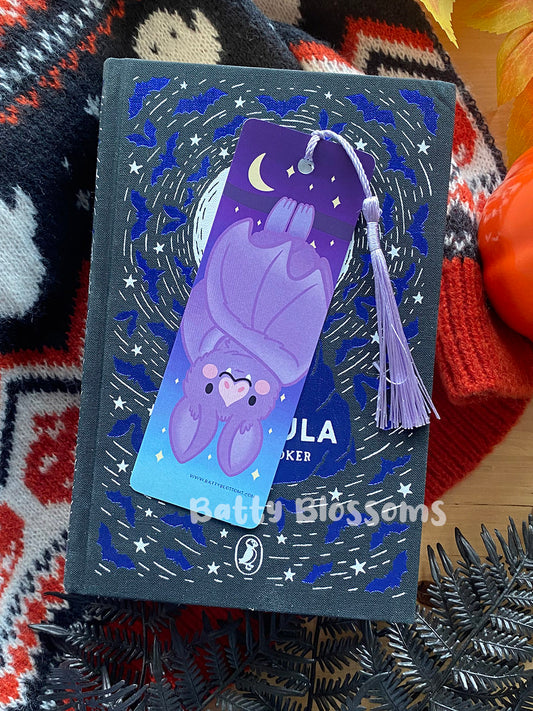 Hanging bat bookmark