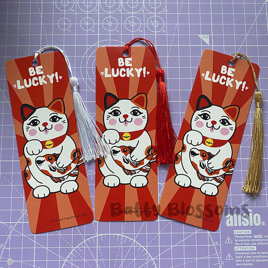 Lucky Cat bookmark