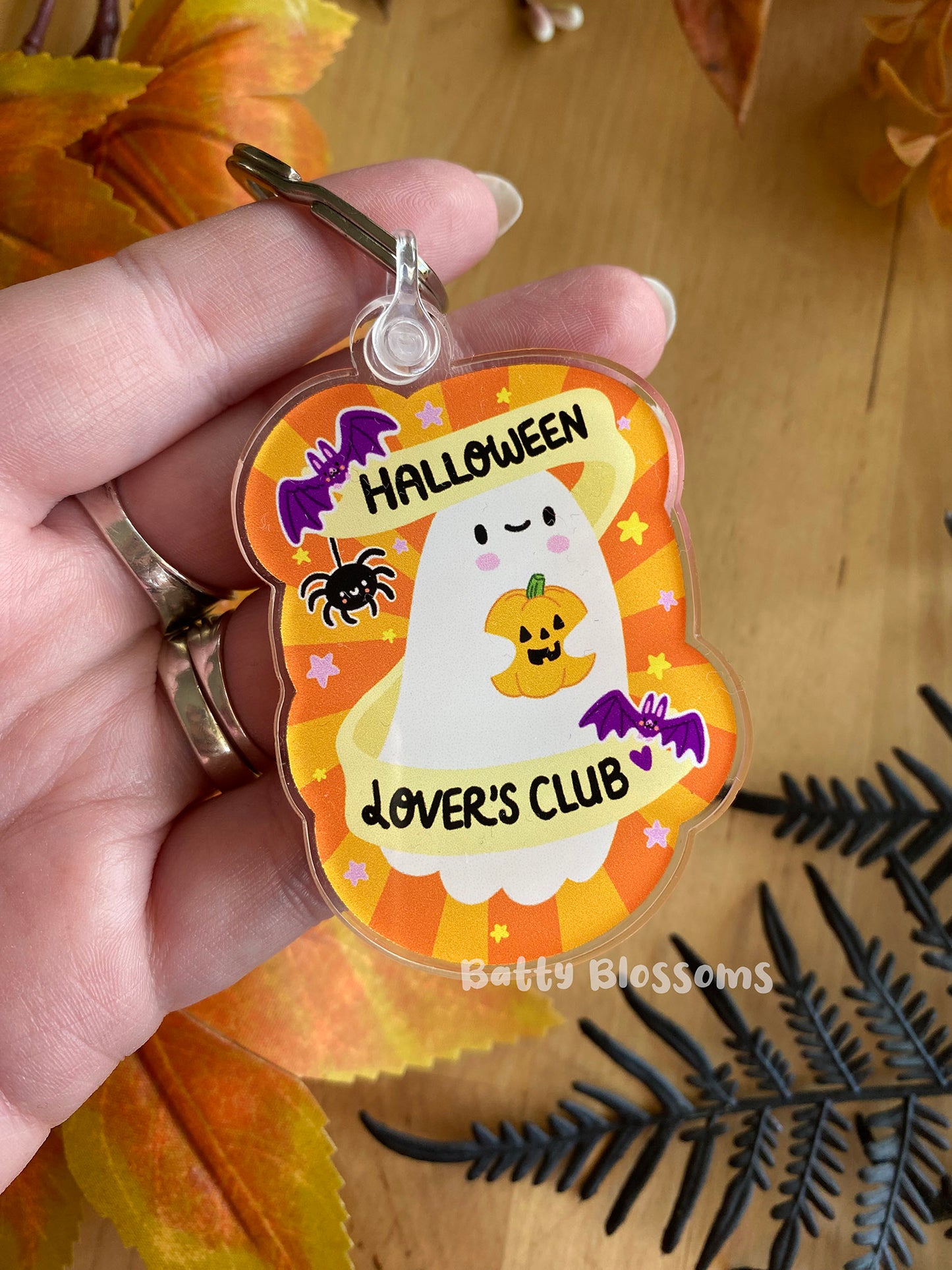 Halloween Lover's Club keyring