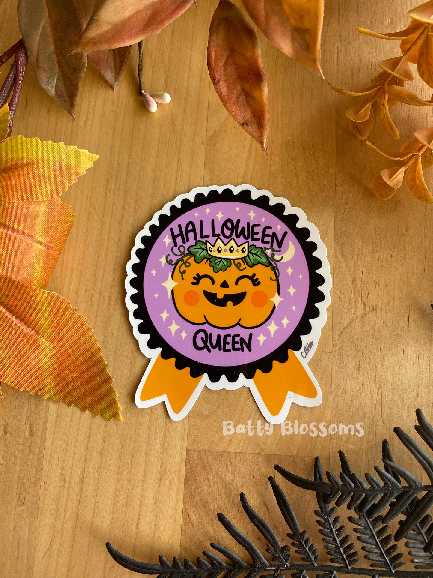 Halloween Queen sticker (large)