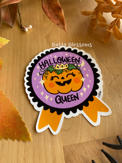 Halloween Queen sticker (large)