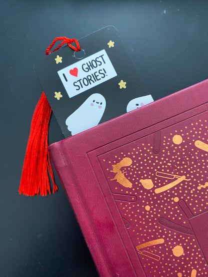 I Love Ghost Stories bookmark