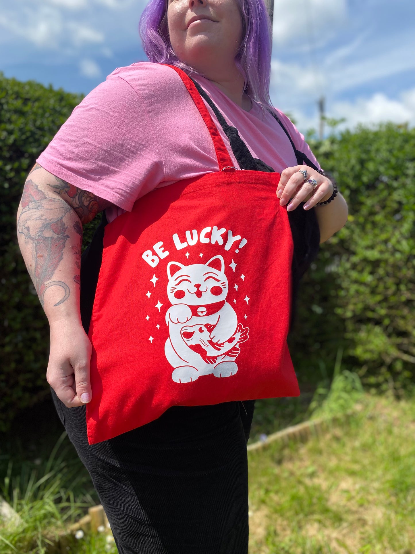 Be Lucky tote bag
