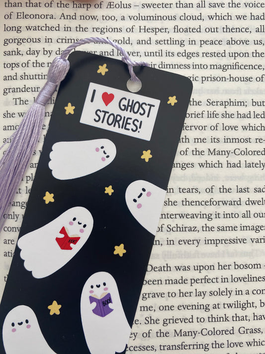 I Love Ghost Stories bookmark