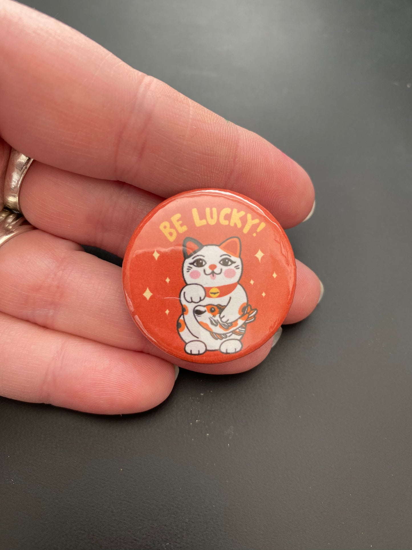 Be Lucky button badge