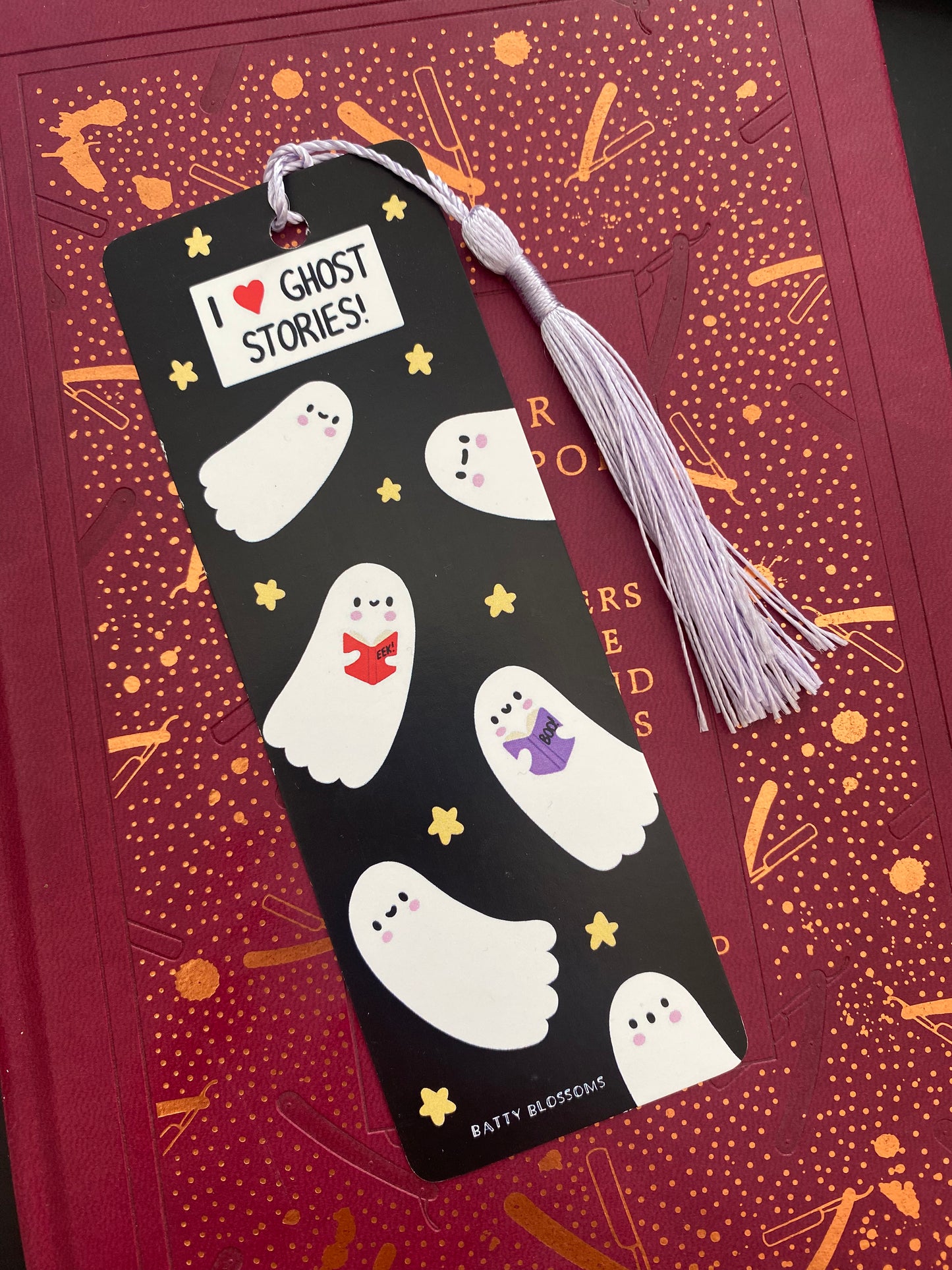 I Love Ghost Stories bookmark