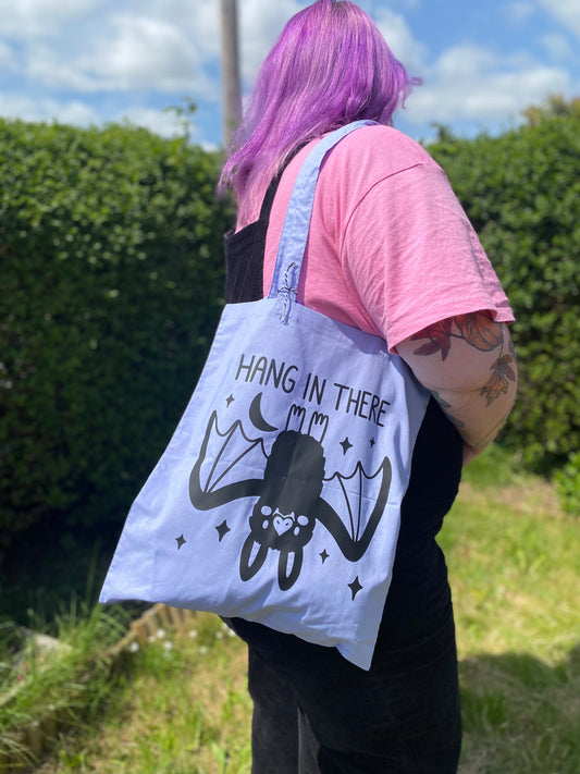Hang In There tote bag