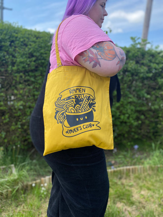 Ramen Lover's Club tote bag