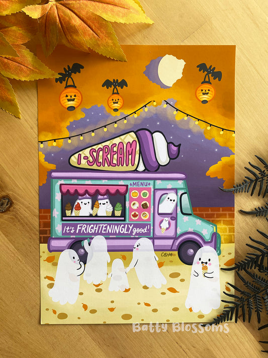 I Scream Van Print