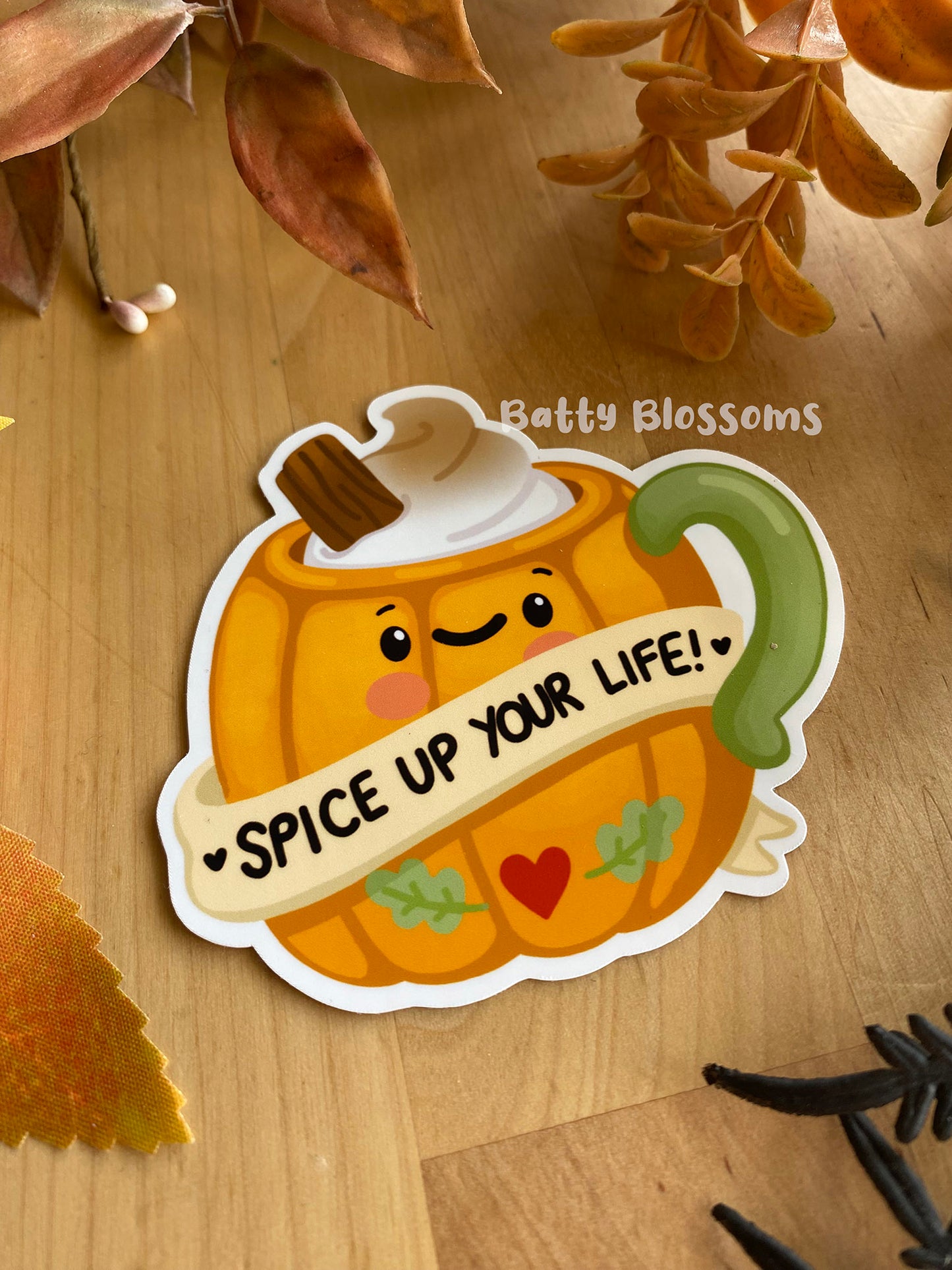 Spice Up Your Life vinyl sticker (large)
