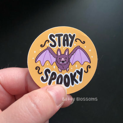 Stay Spooky sticker (medium)