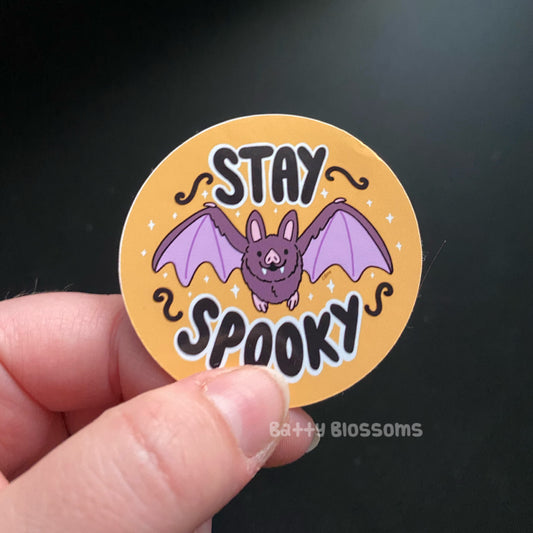 Stay Spooky sticker (medium)