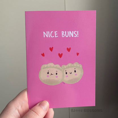 ‘Nice Buns’ steamed buns card