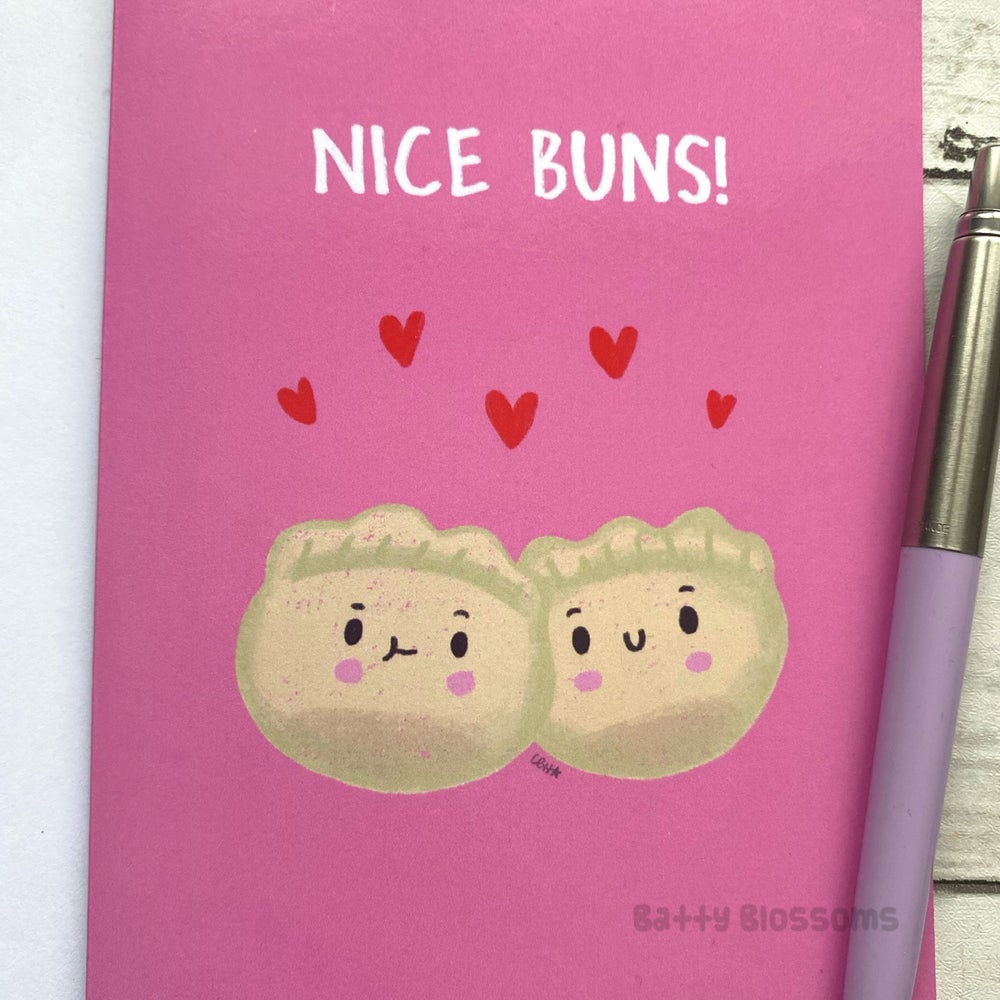‘Nice Buns’ steamed buns card