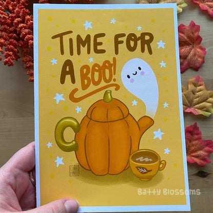 Time For a Boo print
