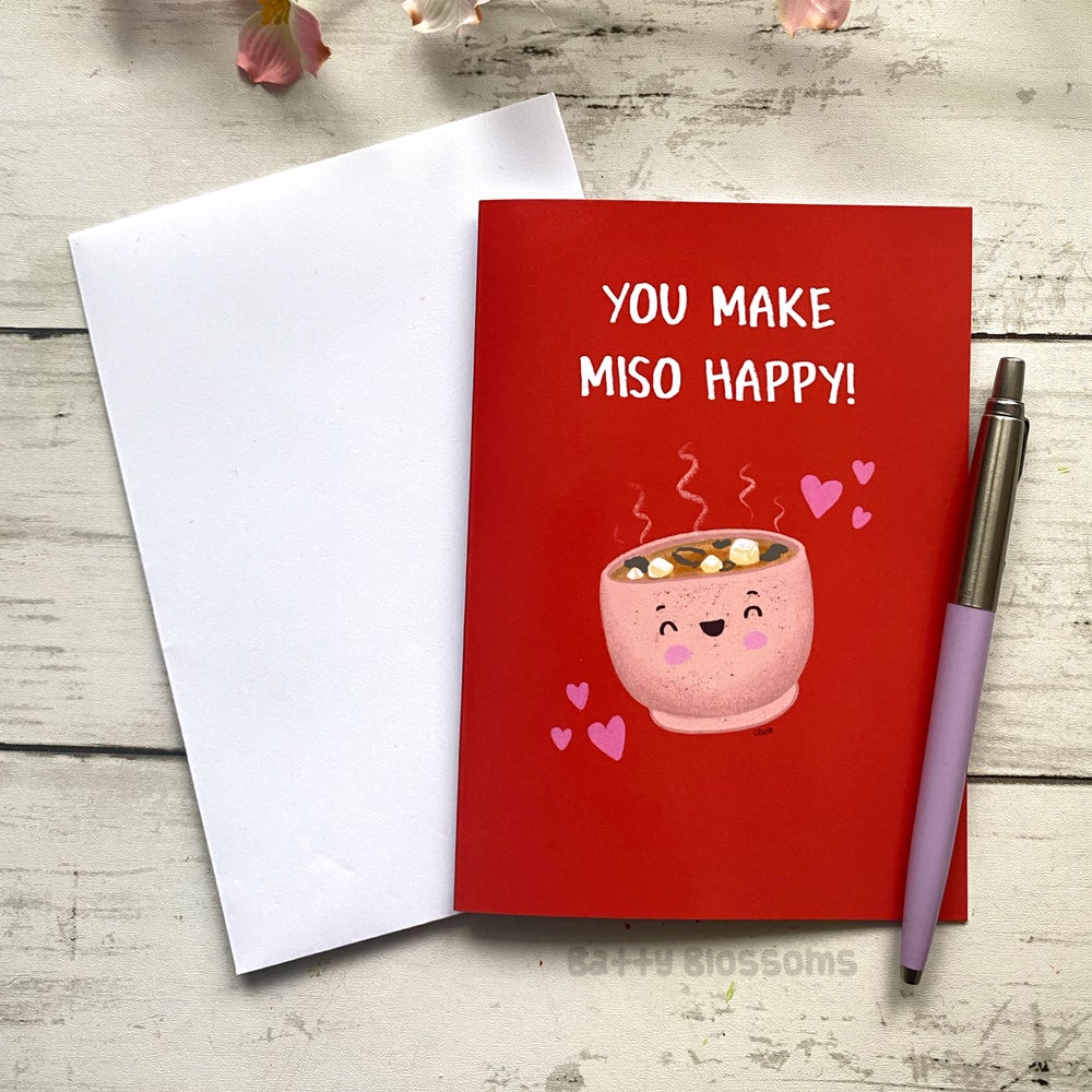 ‘You Make Miso Happy’ soup card
