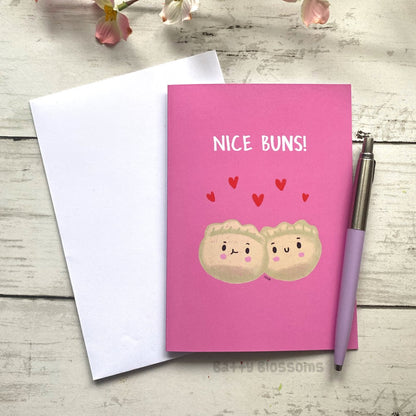 ‘Nice Buns’ steamed buns card