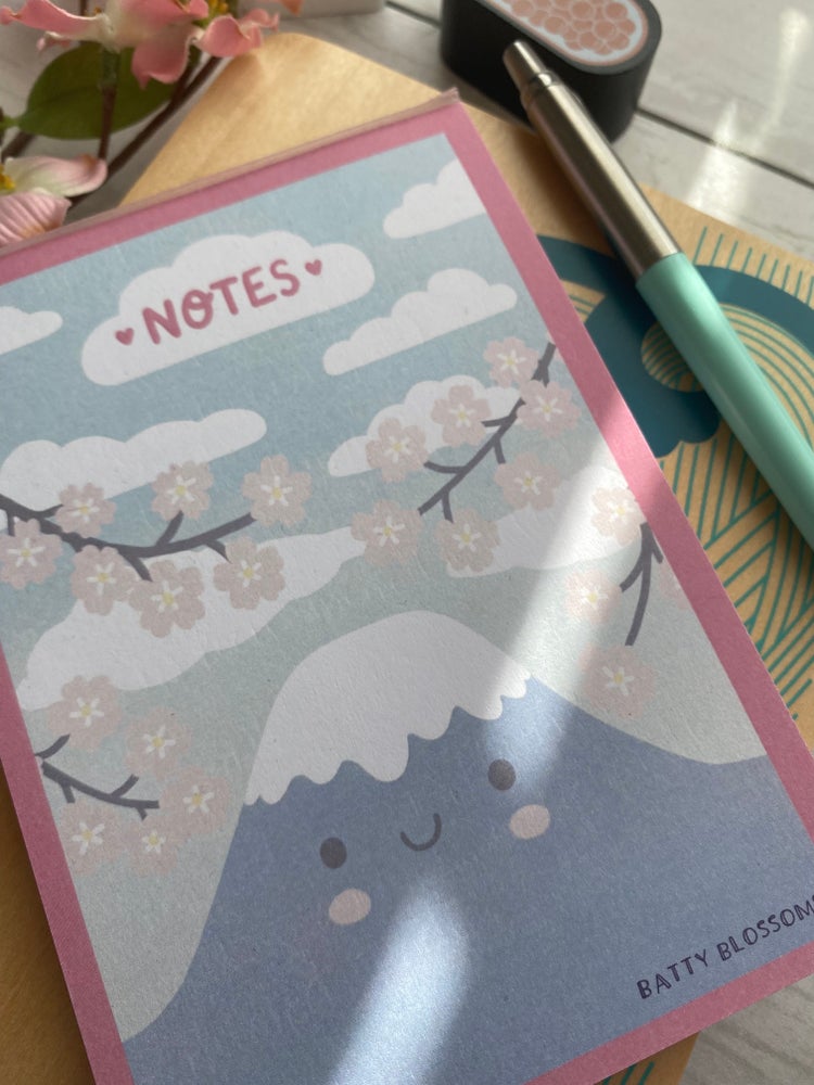 Mount Fuji Notes memo pad