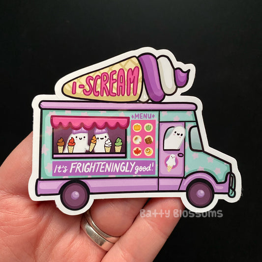 I-Scream Van sticker (large)