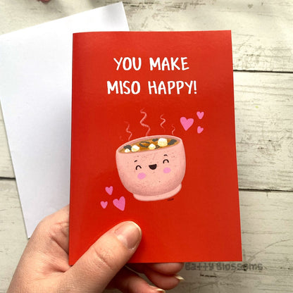 ‘You Make Miso Happy’ soup card