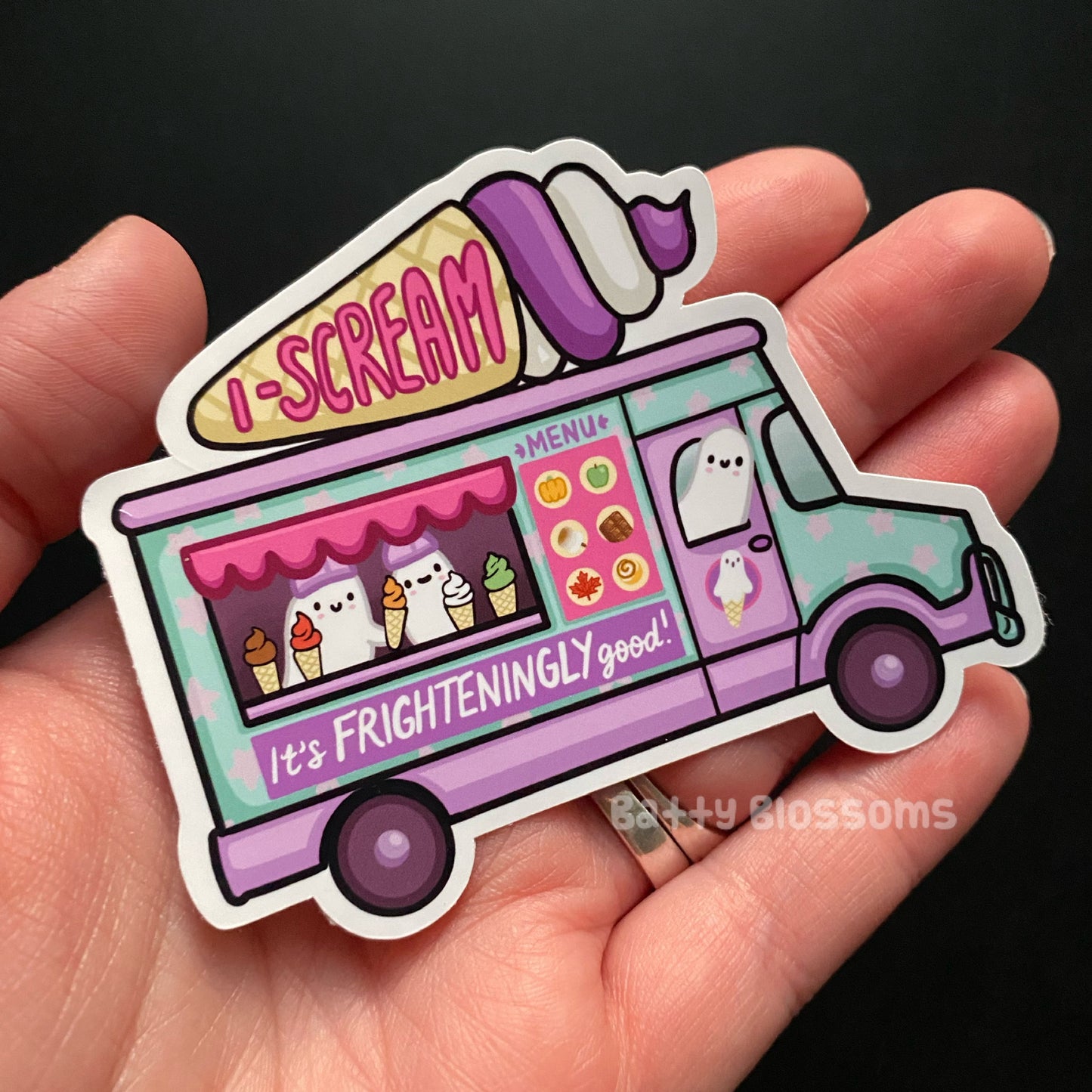 I-Scream Van sticker (large)