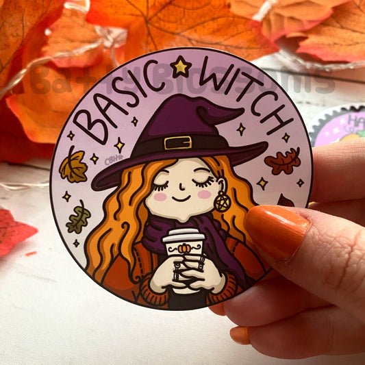 Basic Witch sticker (large)