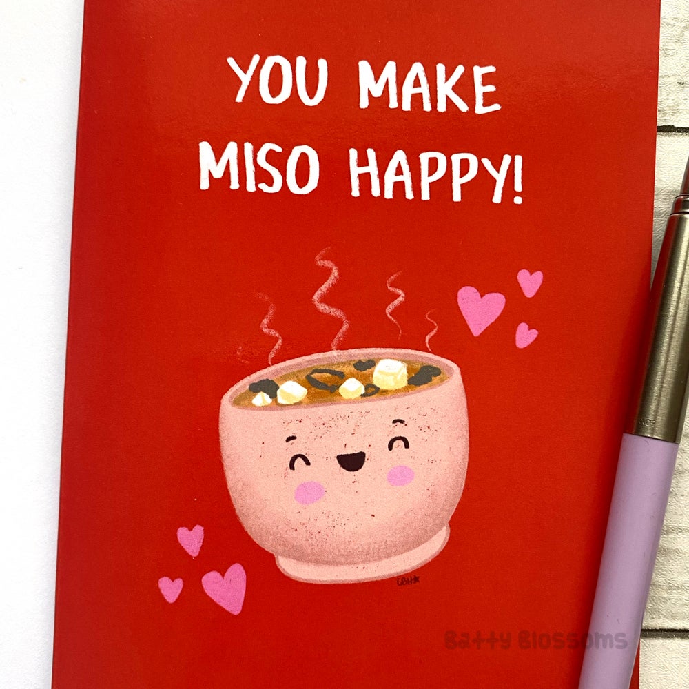 ‘You Make Miso Happy’ soup card