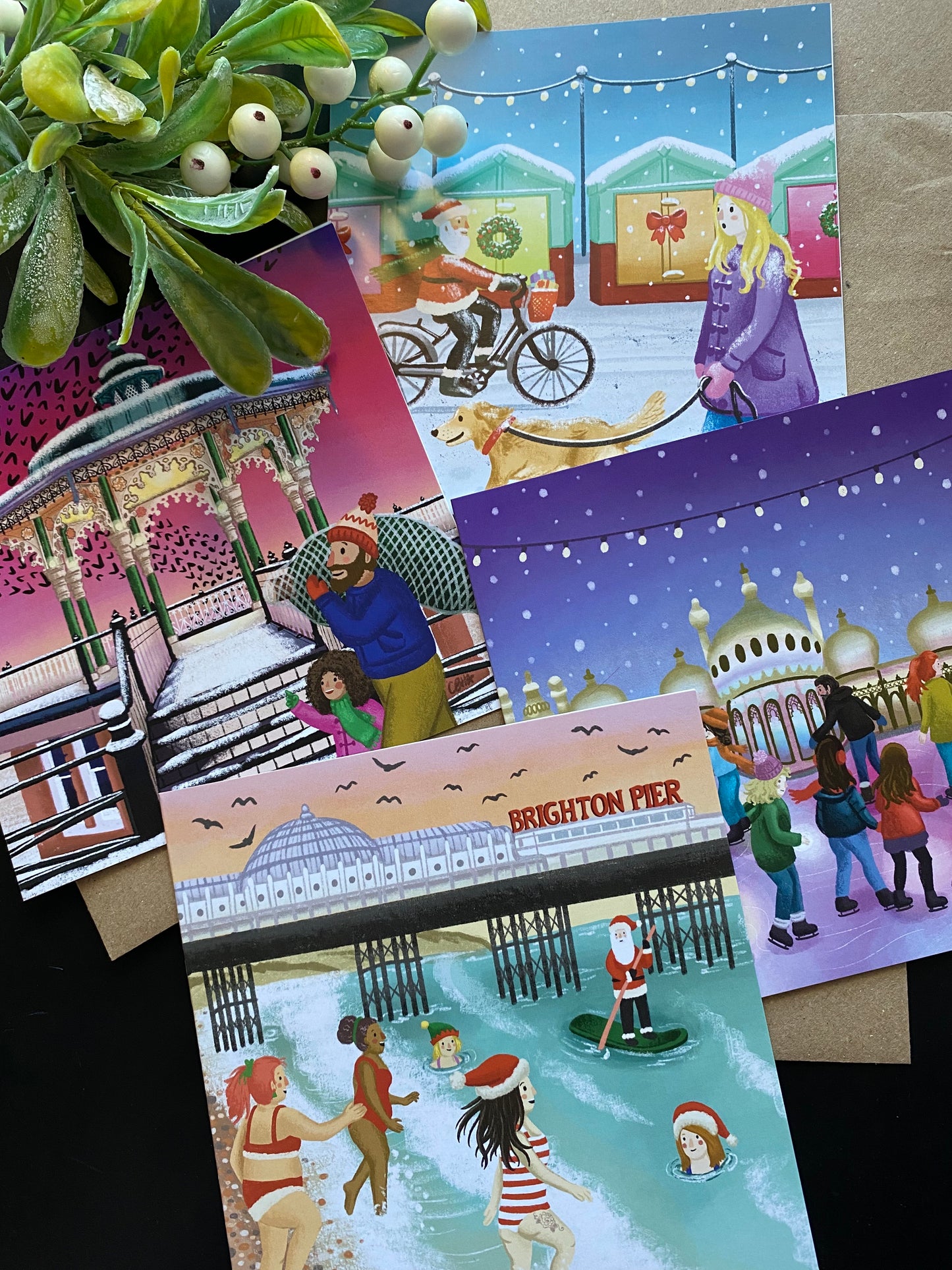 Brighton Christmas Cards (SINGLE)