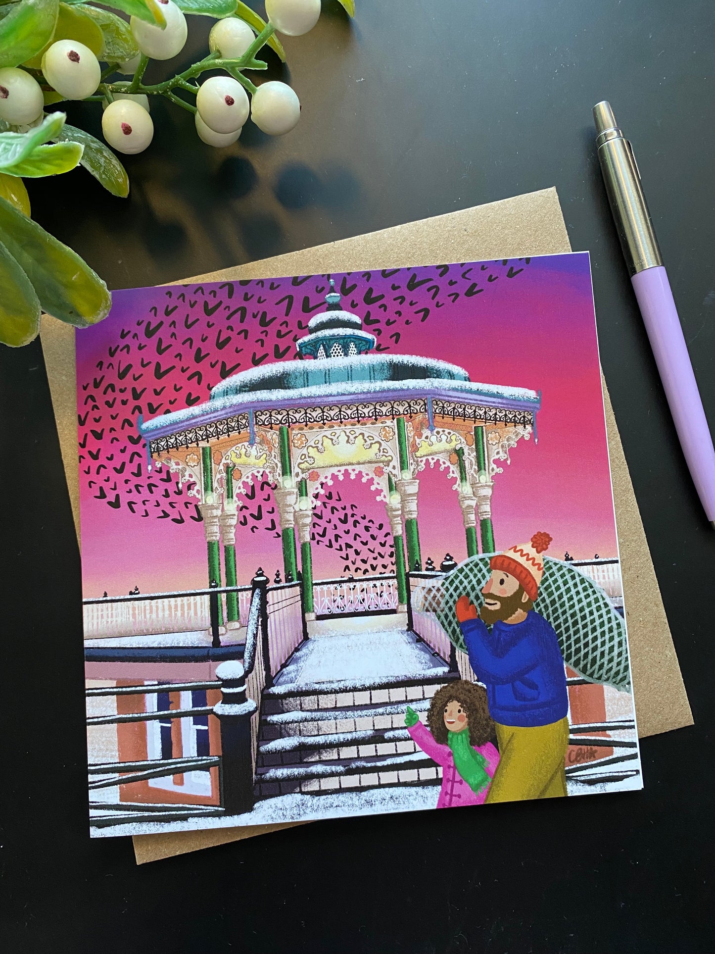Brighton Christmas Cards (SINGLE)