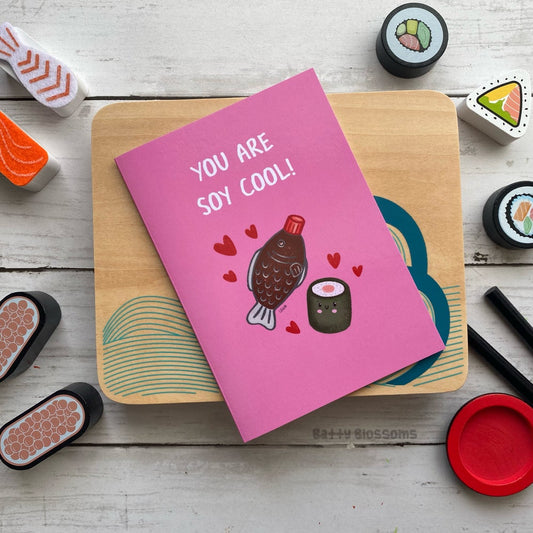 ‘You Are Soy Cool’ sushi card