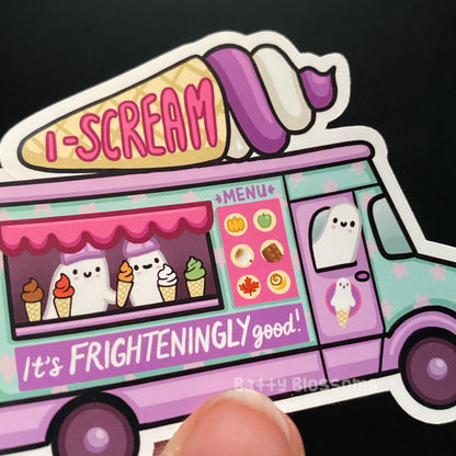 I-Scream Van sticker (large)